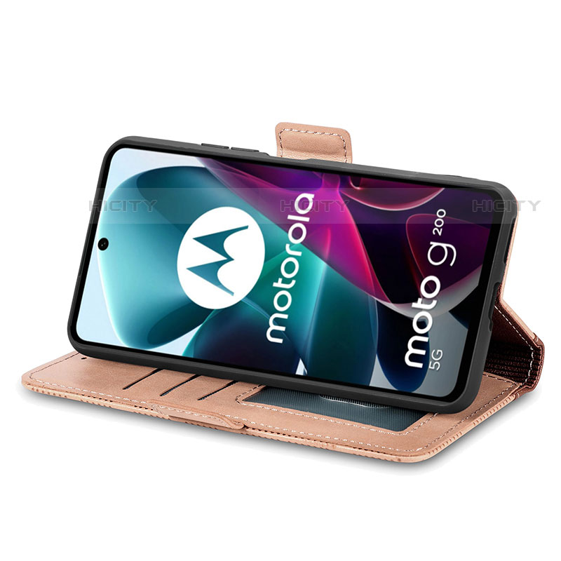 Funda de Cuero Cartera con Soporte Carcasa S03D para Motorola Moto Edge S30 5G