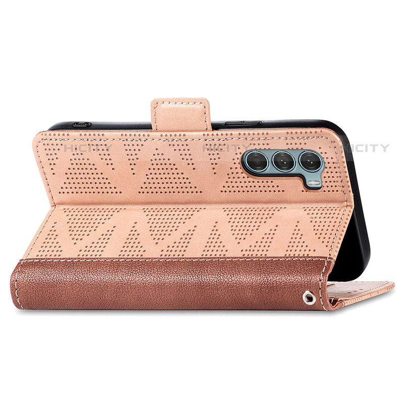 Funda de Cuero Cartera con Soporte Carcasa S03D para Motorola Moto Edge S30 5G