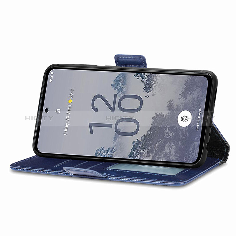 Funda de Cuero Cartera con Soporte Carcasa S03D para Nokia X30 5G