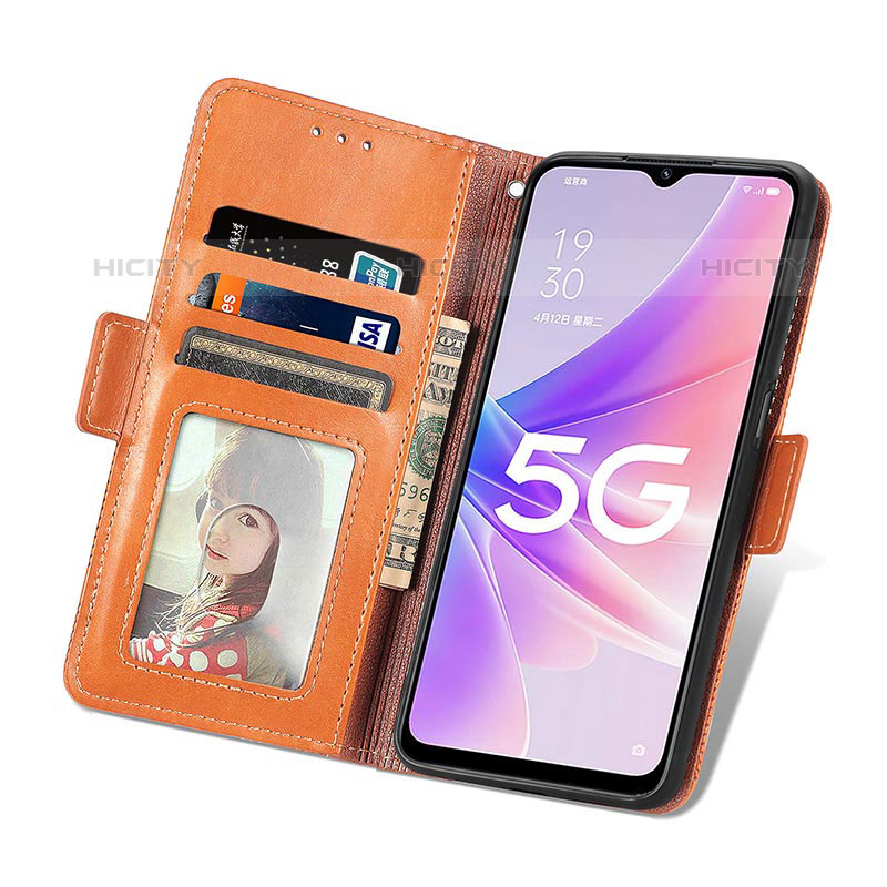 Funda de Cuero Cartera con Soporte Carcasa S03D para OnePlus Nord N300 5G