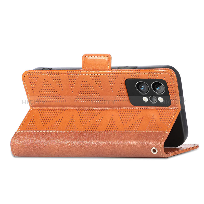 Funda de Cuero Cartera con Soporte Carcasa S03D para Realme GT2 Pro 5G