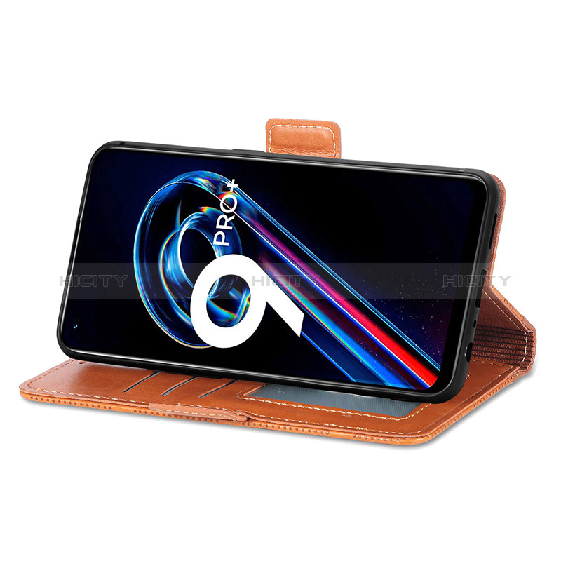 Funda de Cuero Cartera con Soporte Carcasa S03D para Realme Narzo 50 Pro 5G