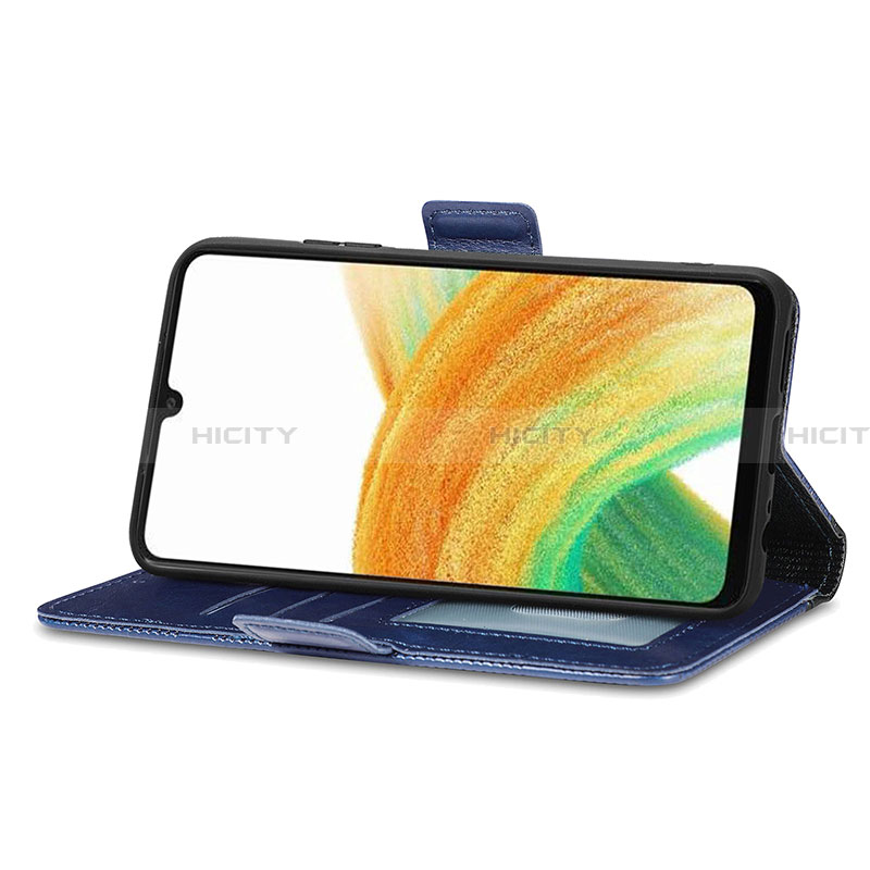 Funda de Cuero Cartera con Soporte Carcasa S03D para Samsung Galaxy A13 4G