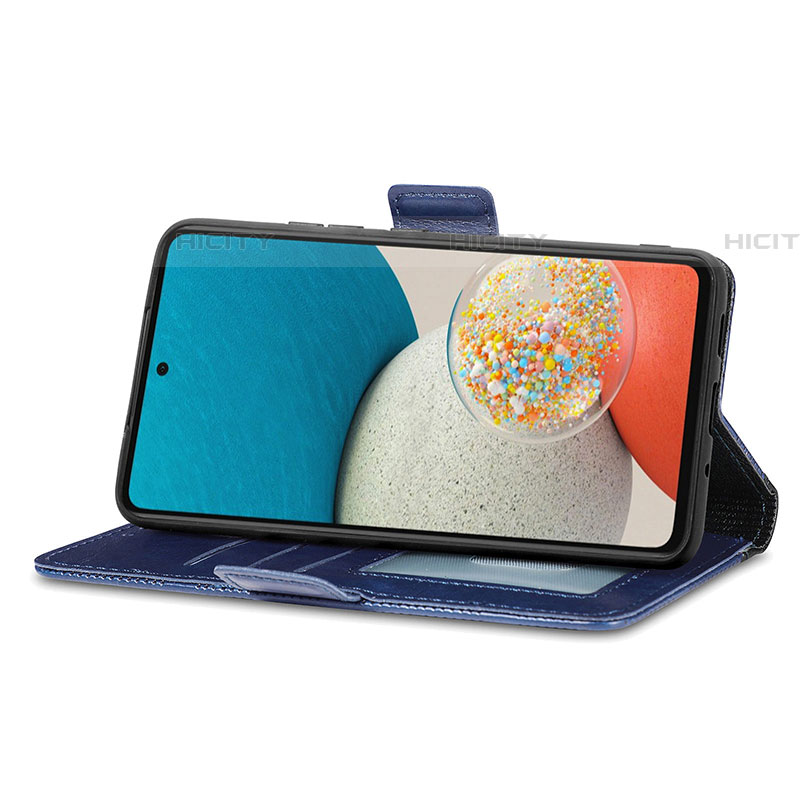 Funda de Cuero Cartera con Soporte Carcasa S03D para Samsung Galaxy A53 5G