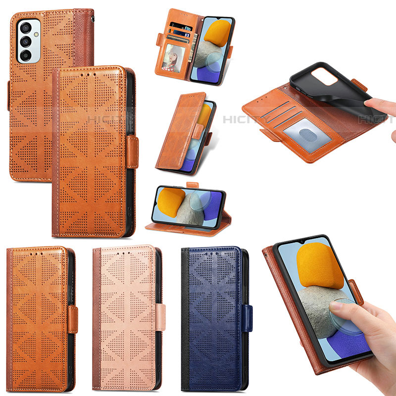 Funda de Cuero Cartera con Soporte Carcasa S03D para Samsung Galaxy F23 5G