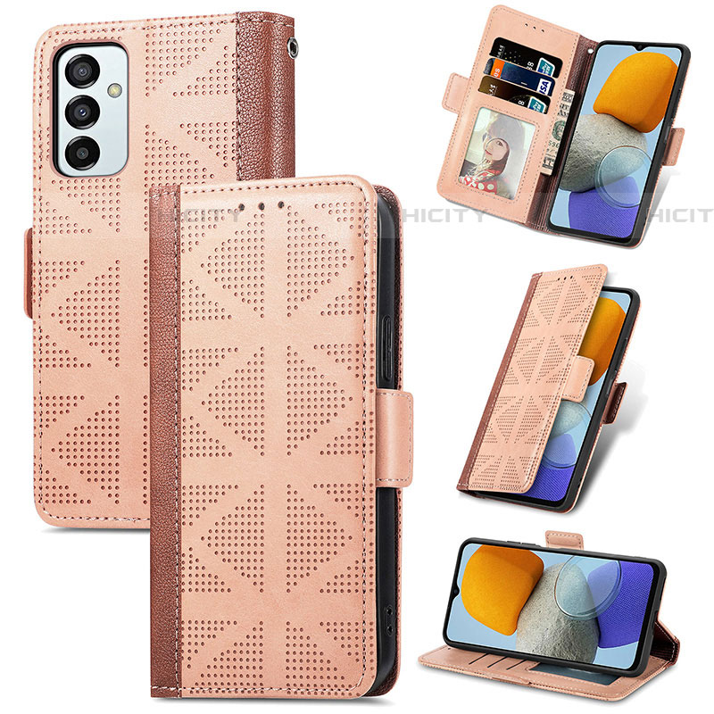 Funda de Cuero Cartera con Soporte Carcasa S03D para Samsung Galaxy F23 5G