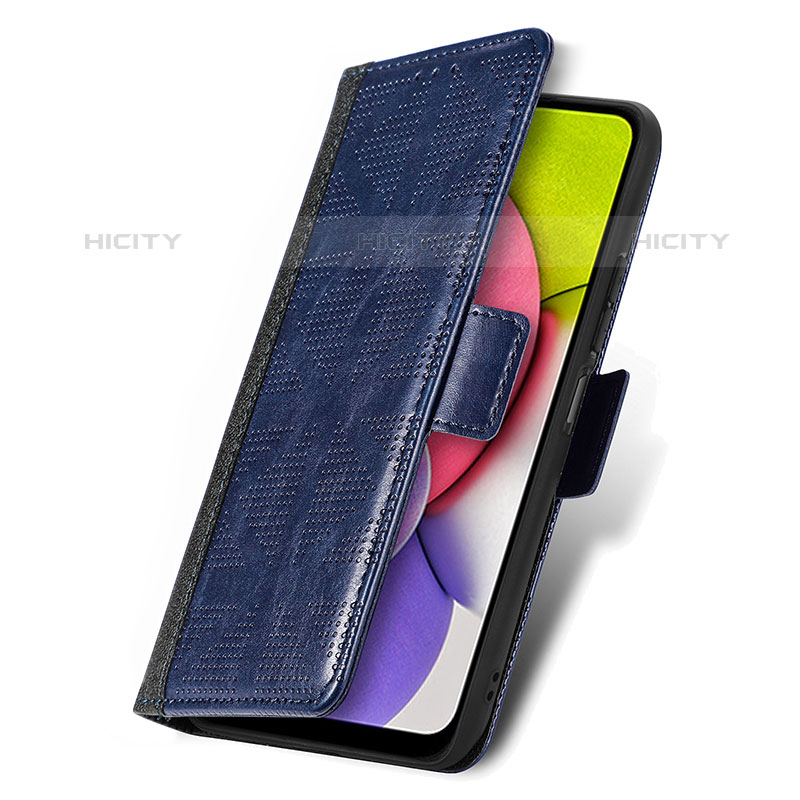 Funda de Cuero Cartera con Soporte Carcasa S03D para Samsung Galaxy M02s