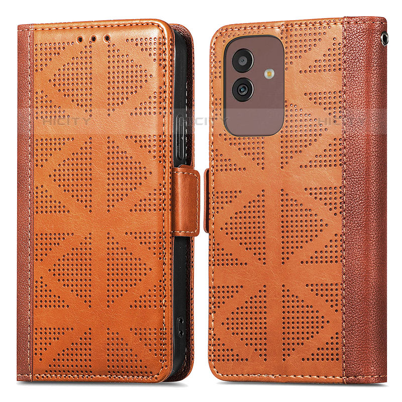 Funda de Cuero Cartera con Soporte Carcasa S03D para Samsung Galaxy M13 5G