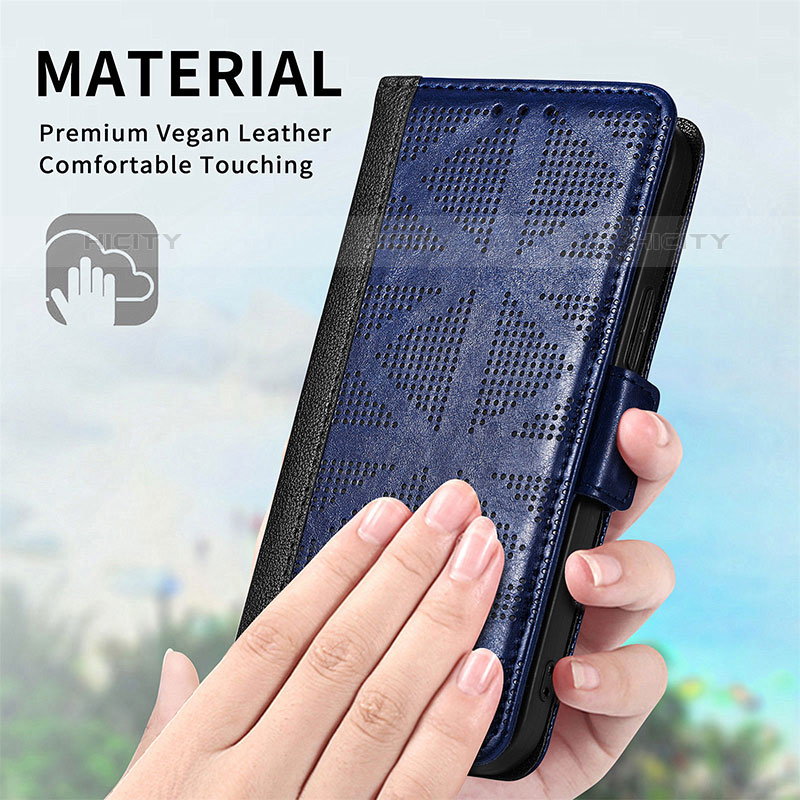 Funda de Cuero Cartera con Soporte Carcasa S03D para Samsung Galaxy M33 5G