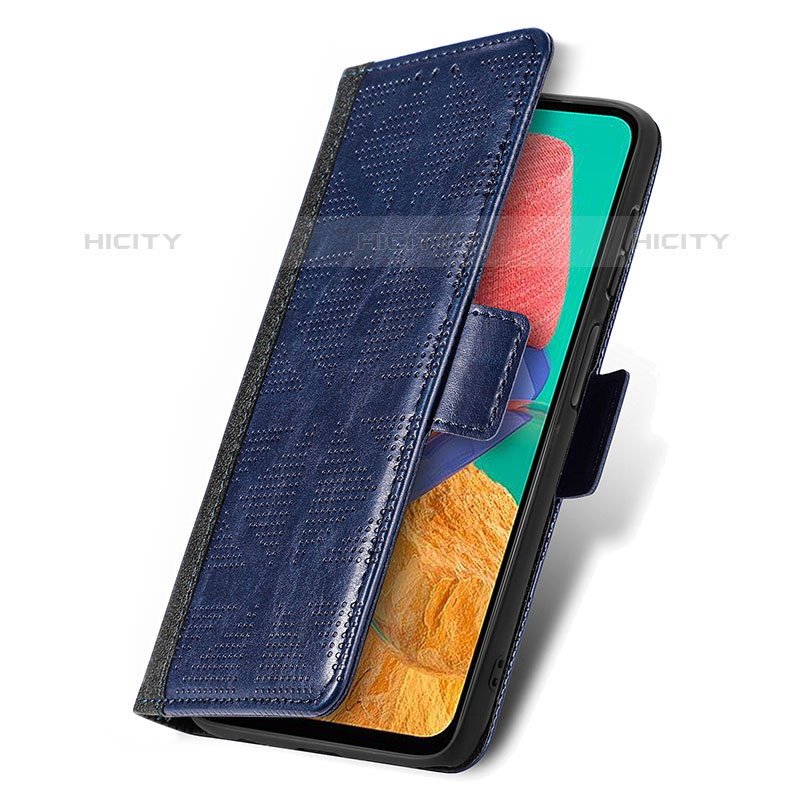 Funda de Cuero Cartera con Soporte Carcasa S03D para Samsung Galaxy M33 5G