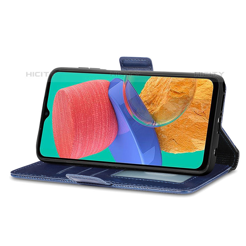 Funda de Cuero Cartera con Soporte Carcasa S03D para Samsung Galaxy M33 5G