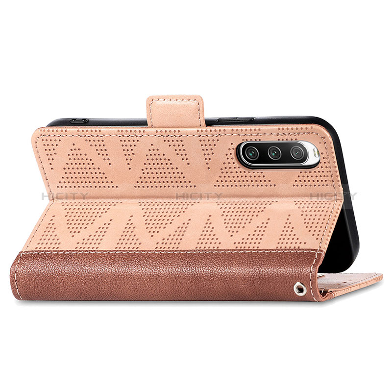 Funda de Cuero Cartera con Soporte Carcasa S03D para Sony Xperia 10 IV SO-52C