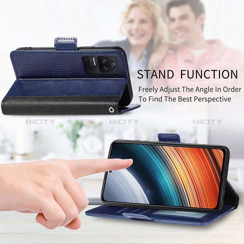 Funda de Cuero Cartera con Soporte Carcasa S03D para Xiaomi Redmi K40S 5G