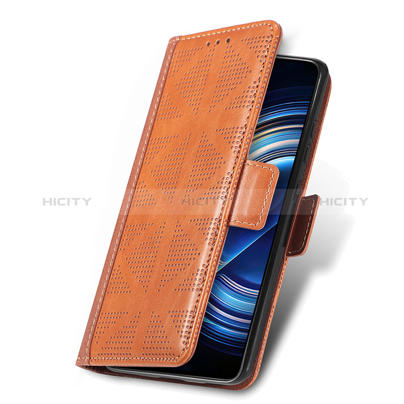 Funda de Cuero Cartera con Soporte Carcasa S03D para Xiaomi Redmi K50 5G