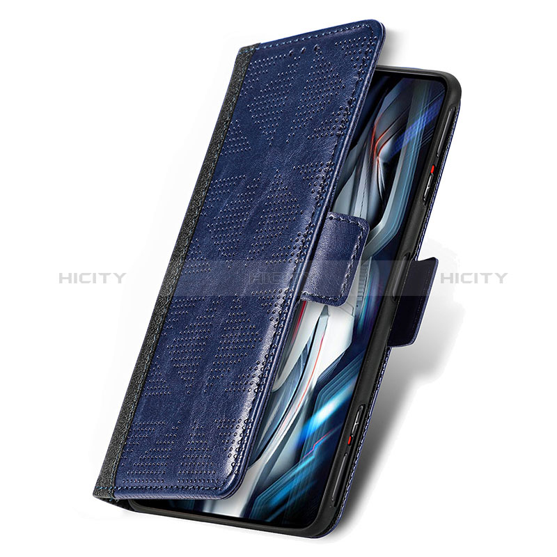 Funda de Cuero Cartera con Soporte Carcasa S03D para Xiaomi Redmi K50 Gaming 5G