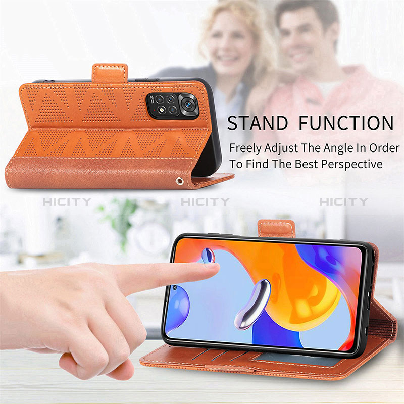 Funda de Cuero Cartera con Soporte Carcasa S03D para Xiaomi Redmi Note 12 Pro 4G