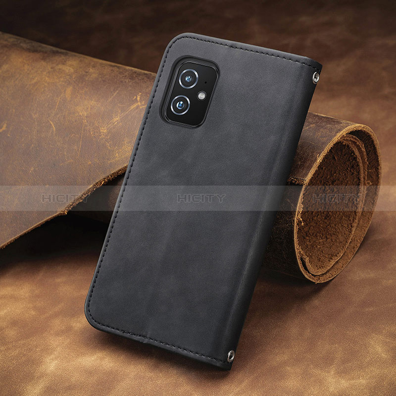 Funda de Cuero Cartera con Soporte Carcasa S04D para Asus ZenFone 8 Mini