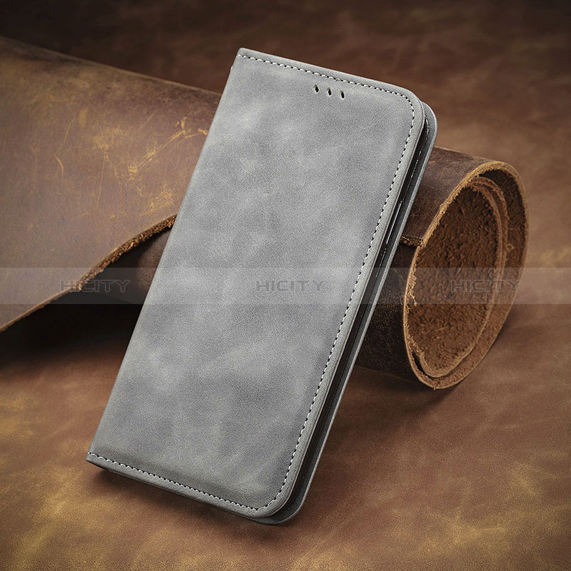 Funda de Cuero Cartera con Soporte Carcasa S04D para Asus Zenfone 8 ZS590KS