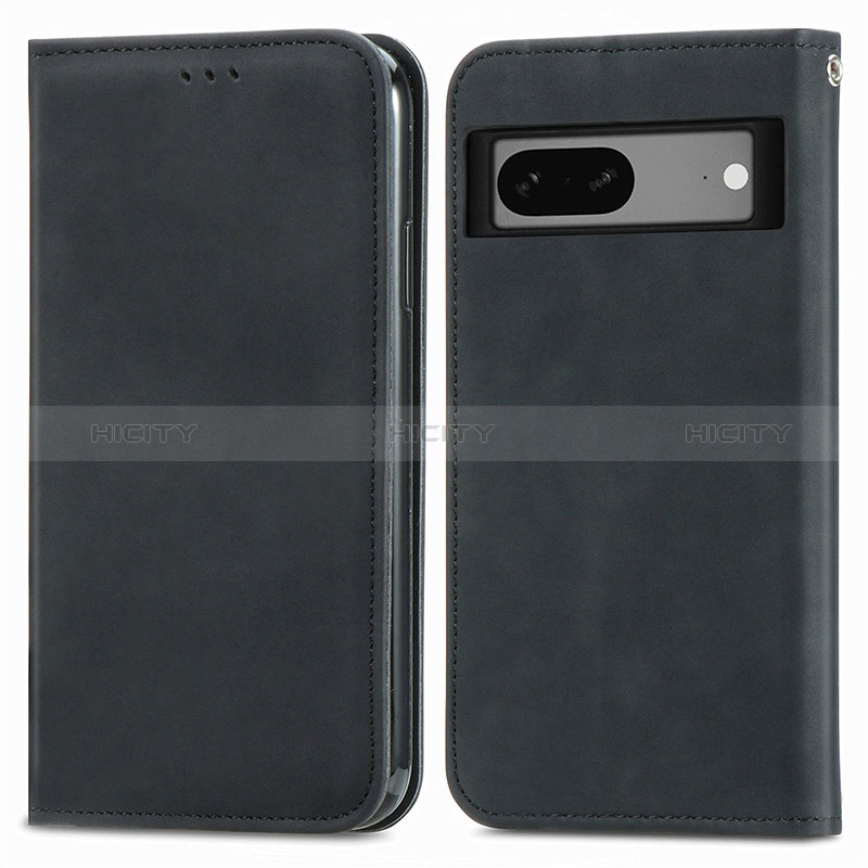 Funda de Cuero Cartera con Soporte Carcasa S04D para Google Pixel 7 5G