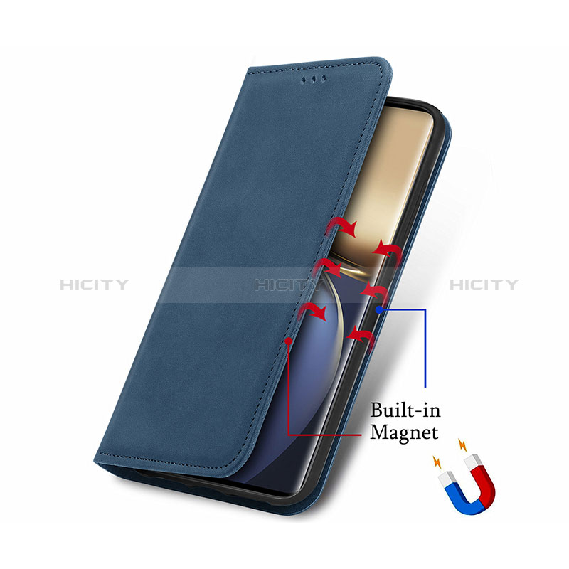 Funda de Cuero Cartera con Soporte Carcasa S04D para Huawei Honor Magic3 5G