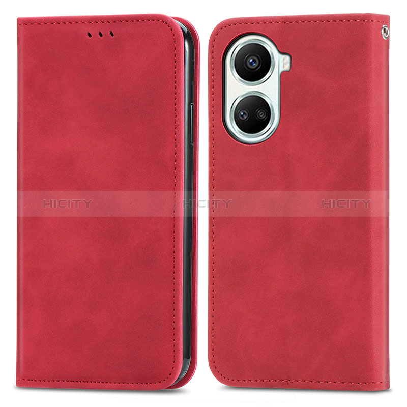 Funda de Cuero Cartera con Soporte Carcasa S04D para Huawei Nova 10 SE