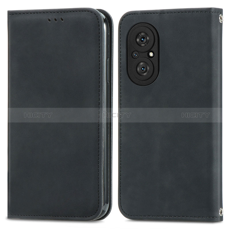 Funda de Cuero Cartera con Soporte Carcasa S04D para Huawei Nova 9 SE