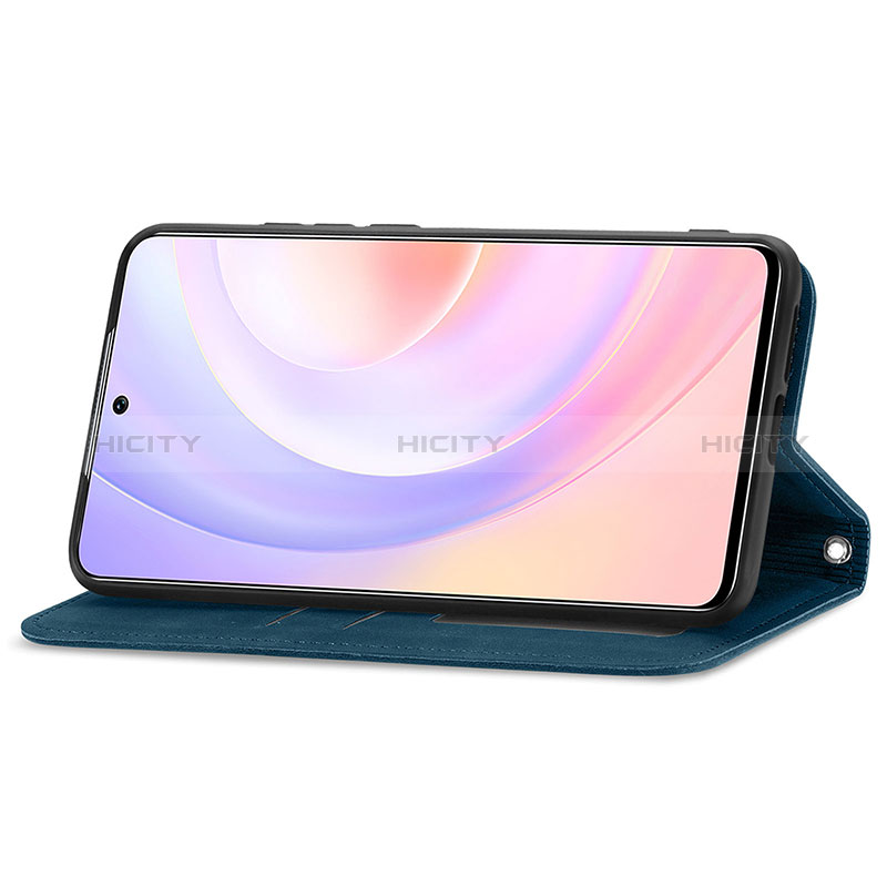 Funda de Cuero Cartera con Soporte Carcasa S04D para Huawei Nova 9 SE