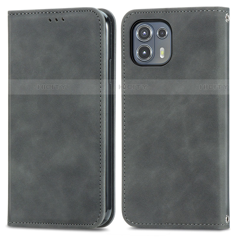 Funda de Cuero Cartera con Soporte Carcasa S04D para Motorola Moto Edge 20 Lite 5G