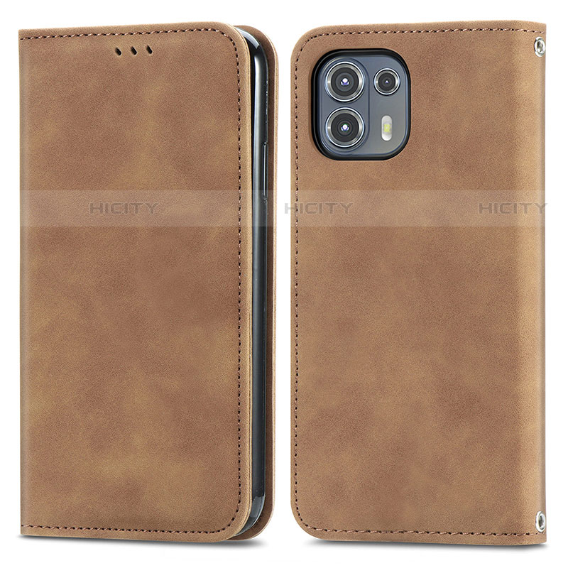 Funda de Cuero Cartera con Soporte Carcasa S04D para Motorola Moto Edge 20 Lite 5G