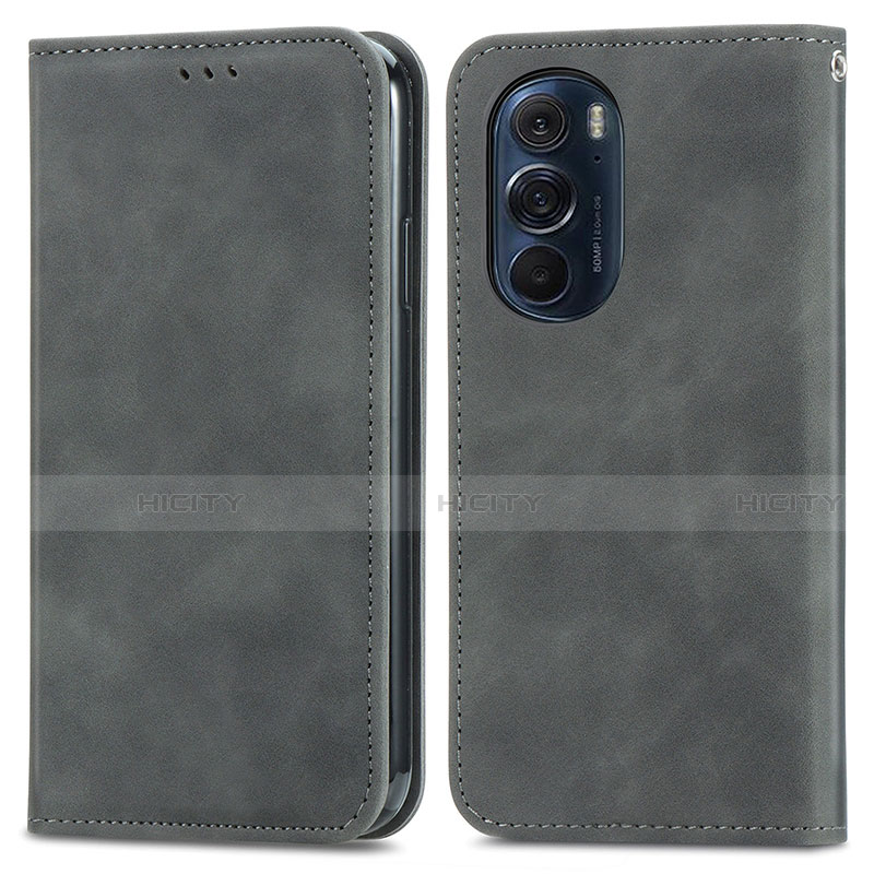 Funda de Cuero Cartera con Soporte Carcasa S04D para Motorola Moto Edge 30 Pro 5G