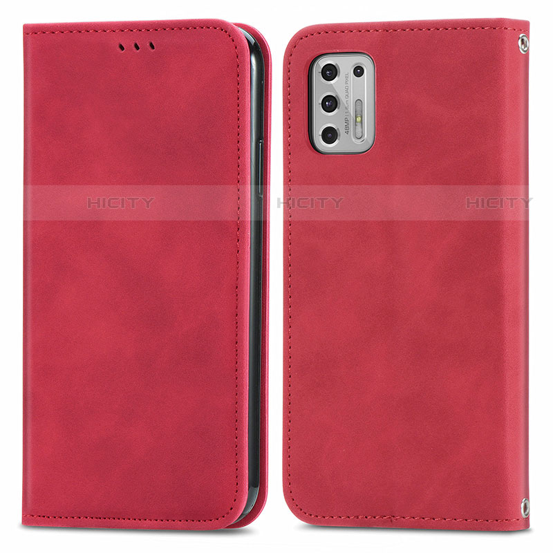 Funda de Cuero Cartera con Soporte Carcasa S04D para Motorola Moto G Stylus (2021)