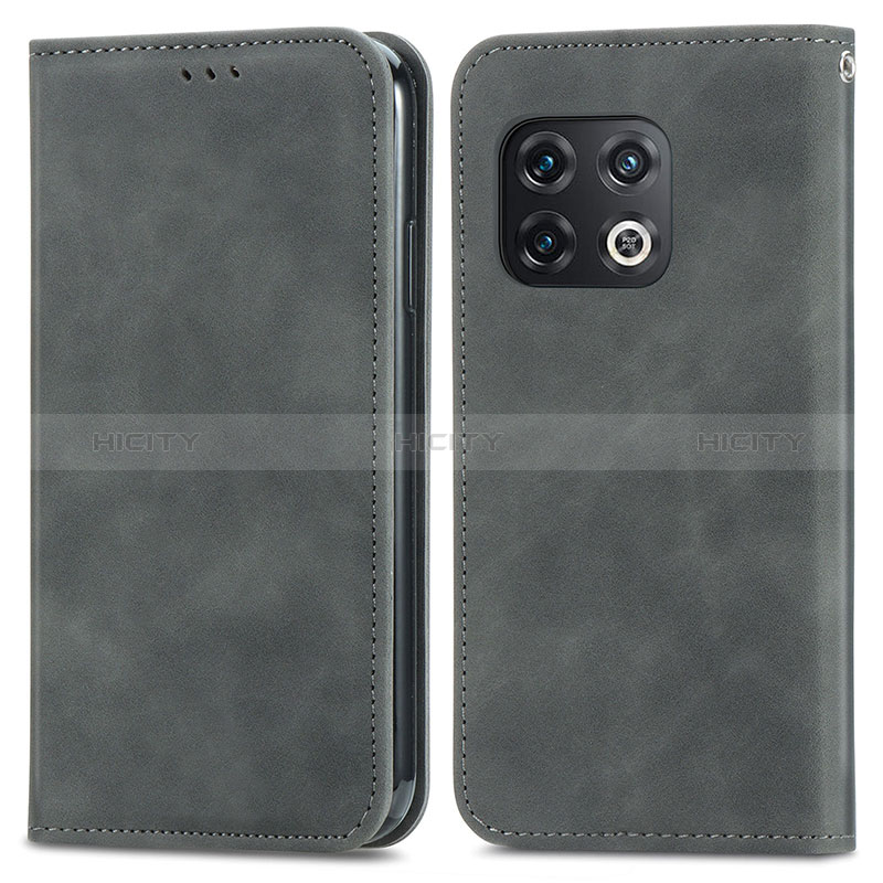 Funda de Cuero Cartera con Soporte Carcasa S04D para OnePlus 10 Pro 5G