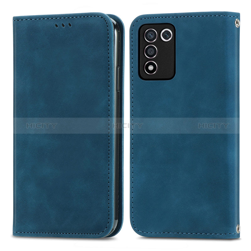 Funda de Cuero Cartera con Soporte Carcasa S04D para Oppo K9S 5G