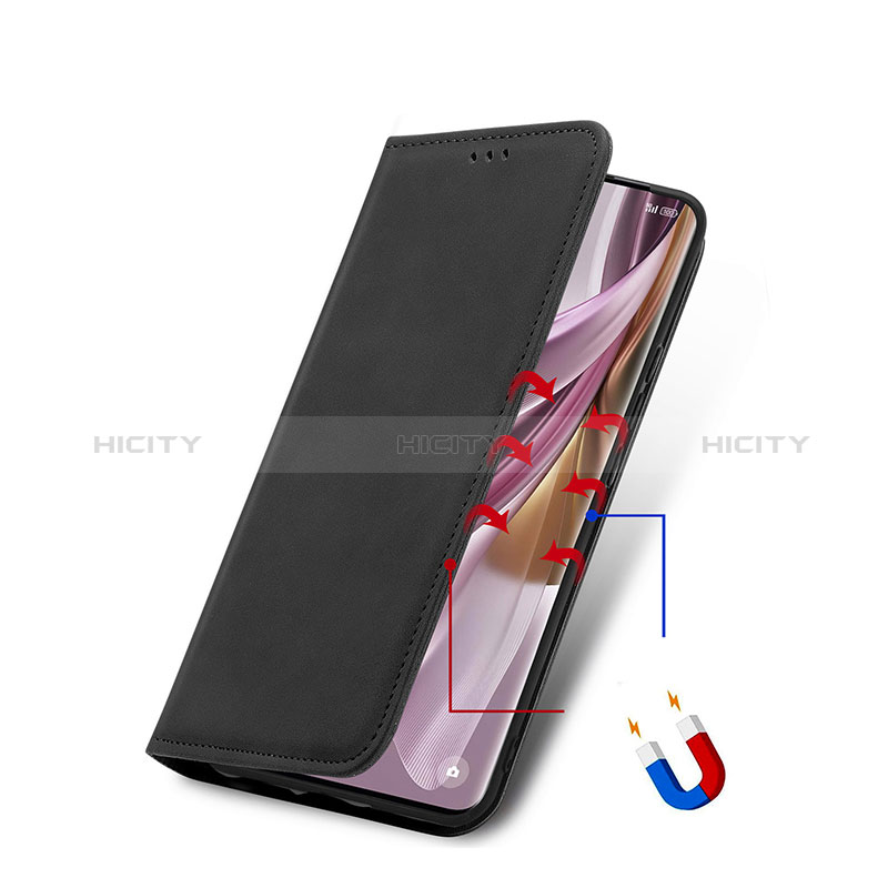 Funda de Cuero Cartera con Soporte Carcasa S04D para Oppo Reno10 Pro 5G