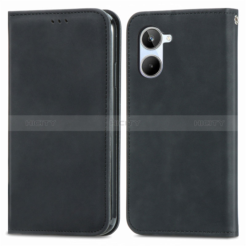 Funda de Cuero Cartera con Soporte Carcasa S04D para Realme 10 4G