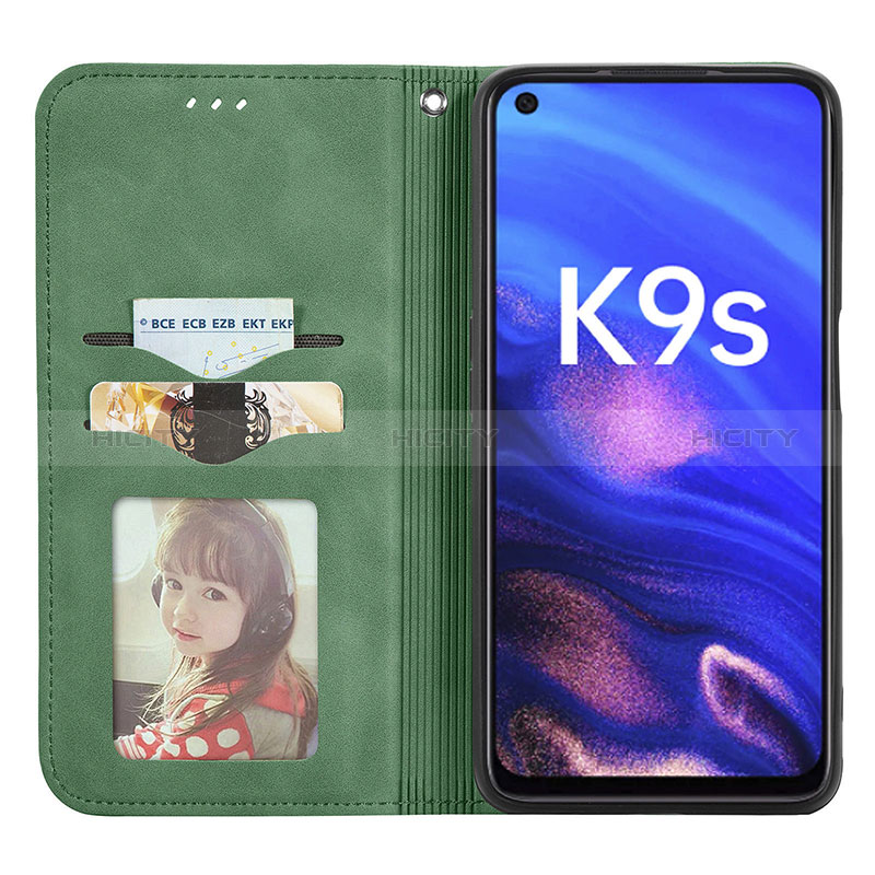 Funda de Cuero Cartera con Soporte Carcasa S04D para Realme 9 SE 5G