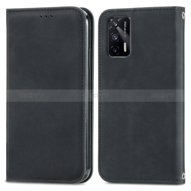 Funda de Cuero Cartera con Soporte Carcasa S04D para Realme GT 5G