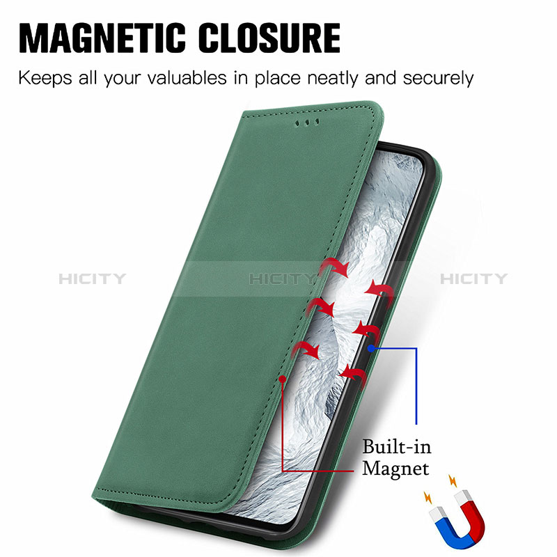 Funda de Cuero Cartera con Soporte Carcasa S04D para Realme GT Master 5G