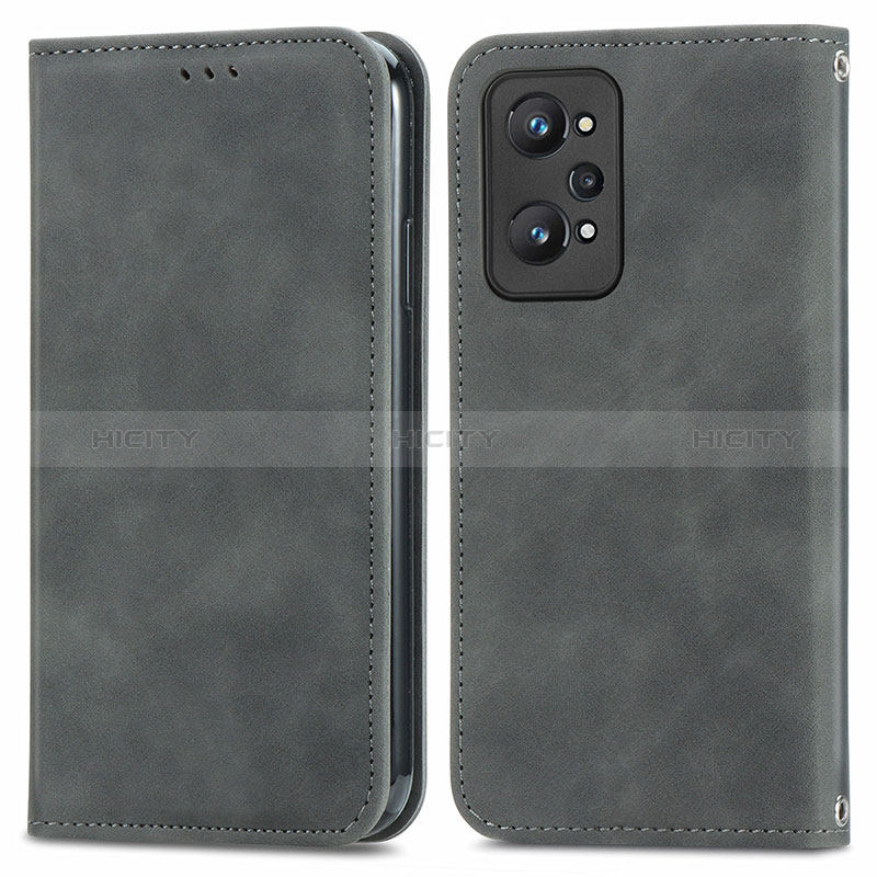 Funda de Cuero Cartera con Soporte Carcasa S04D para Realme GT Neo2 5G