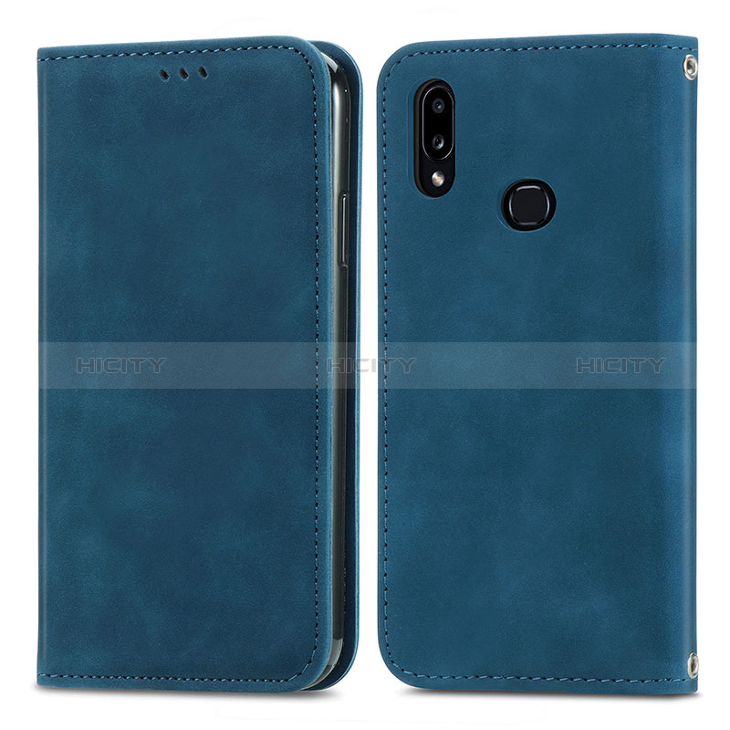 Funda de Cuero Cartera con Soporte Carcasa S04D para Samsung Galaxy A10s