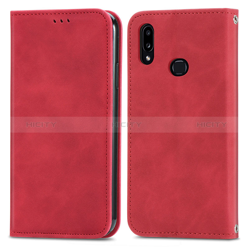 Funda de Cuero Cartera con Soporte Carcasa S04D para Samsung Galaxy A10s