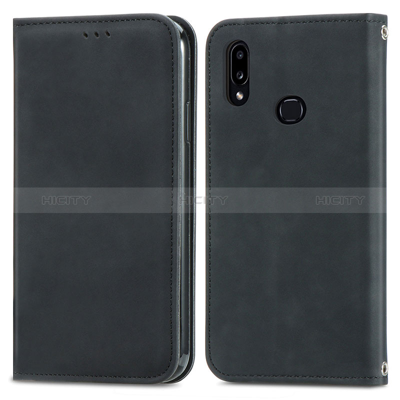 Funda de Cuero Cartera con Soporte Carcasa S04D para Samsung Galaxy A10s