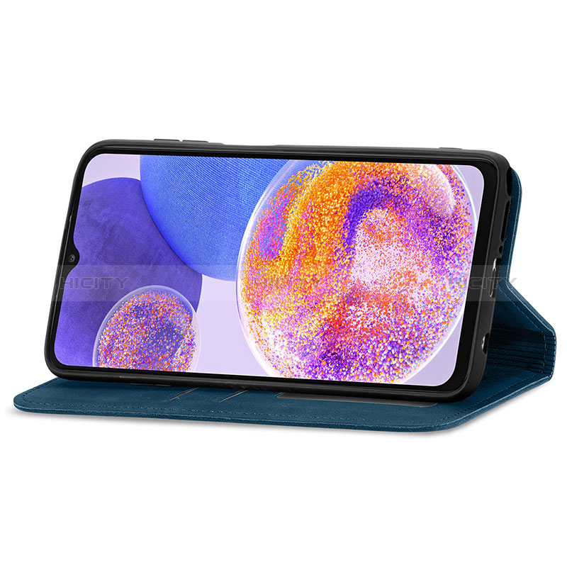 Funda de Cuero Cartera con Soporte Carcasa S04D para Samsung Galaxy A23 5G