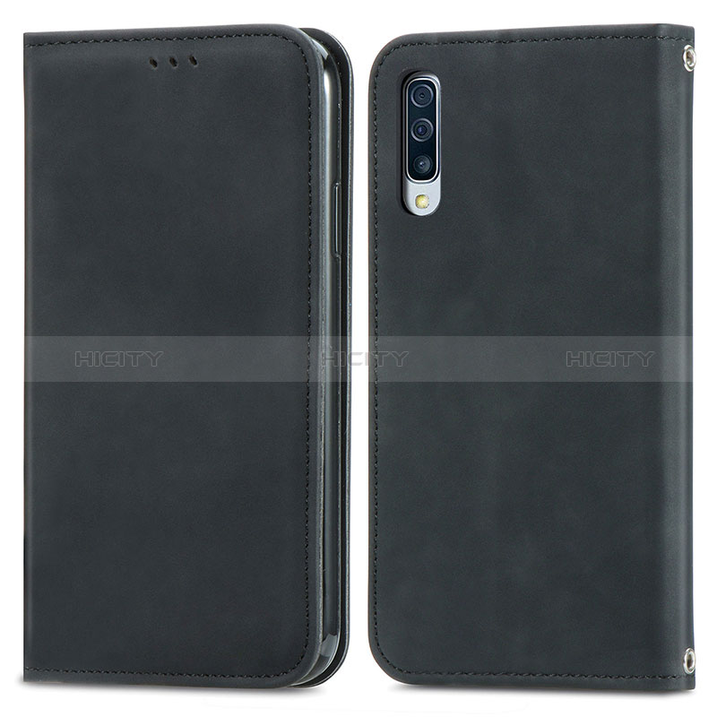 Funda de Cuero Cartera con Soporte Carcasa S04D para Samsung Galaxy A70S