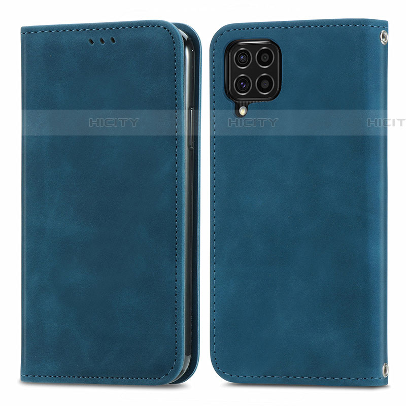 Funda de Cuero Cartera con Soporte Carcasa S04D para Samsung Galaxy F62 5G