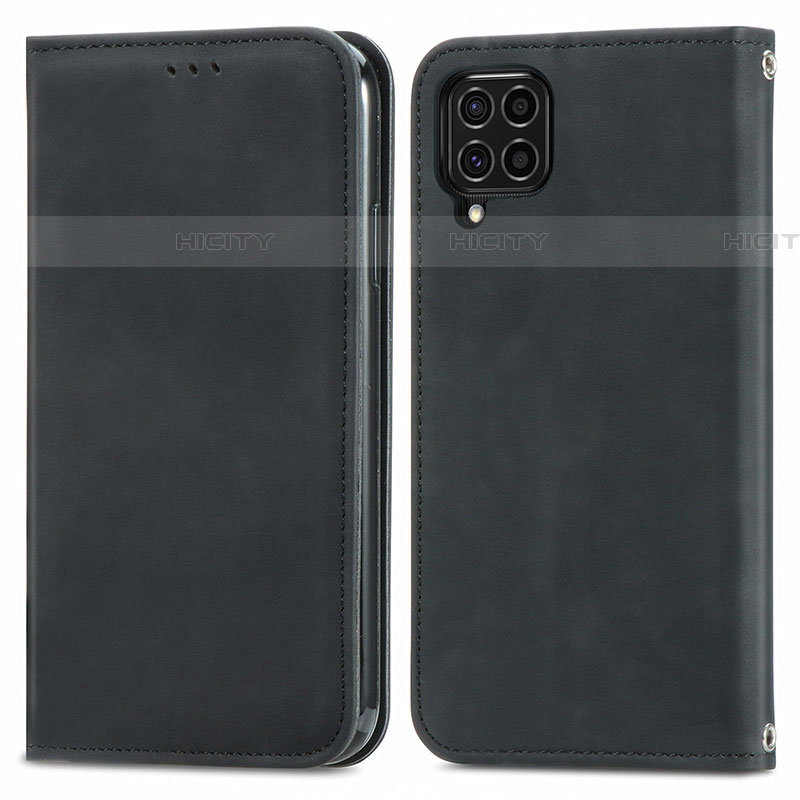 Funda de Cuero Cartera con Soporte Carcasa S04D para Samsung Galaxy F62 5G