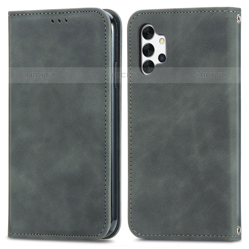 Funda de Cuero Cartera con Soporte Carcasa S04D para Samsung Galaxy M32 5G