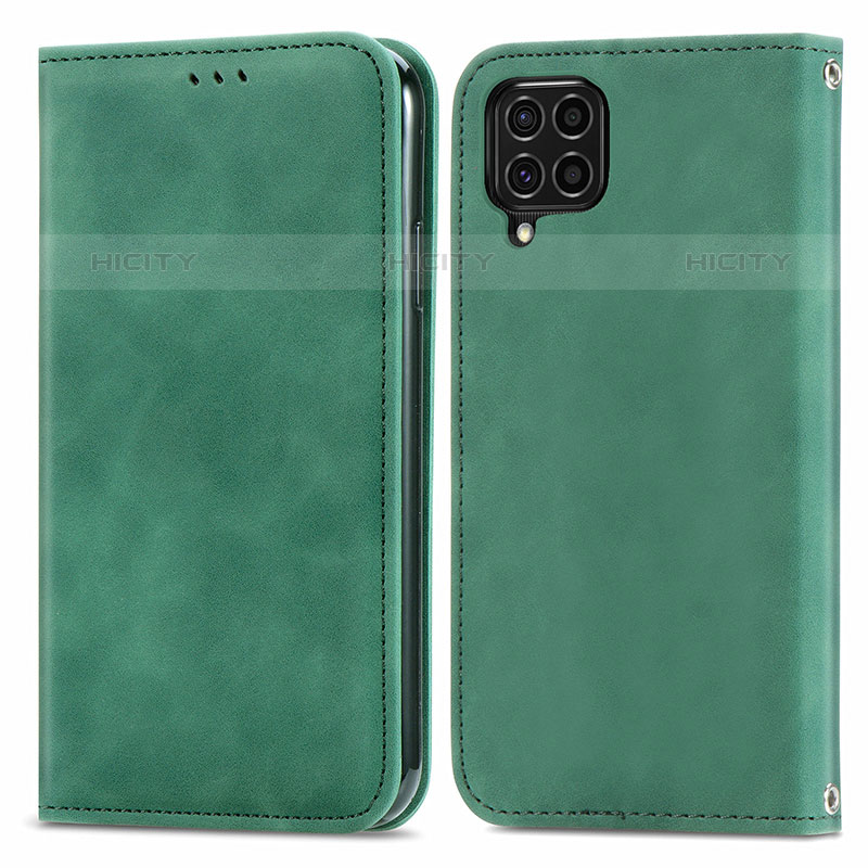 Funda de Cuero Cartera con Soporte Carcasa S04D para Samsung Galaxy M62 4G