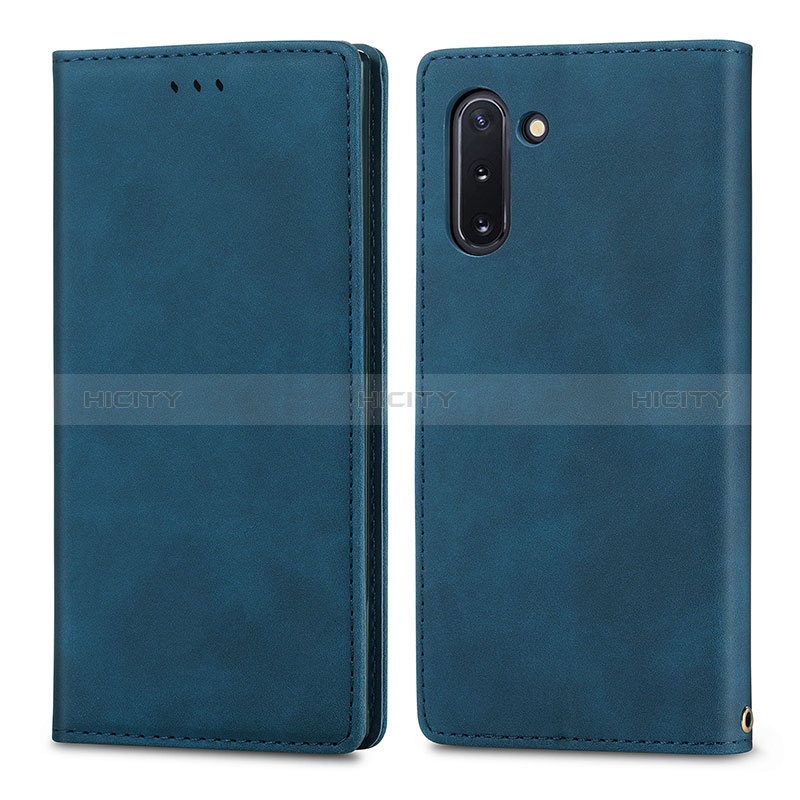 Funda de Cuero Cartera con Soporte Carcasa S04D para Samsung Galaxy Note 10 5G