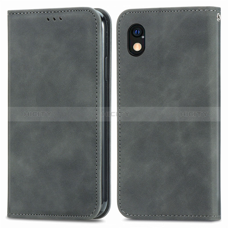 Funda de Cuero Cartera con Soporte Carcasa S04D para Sony Xperia Ace III